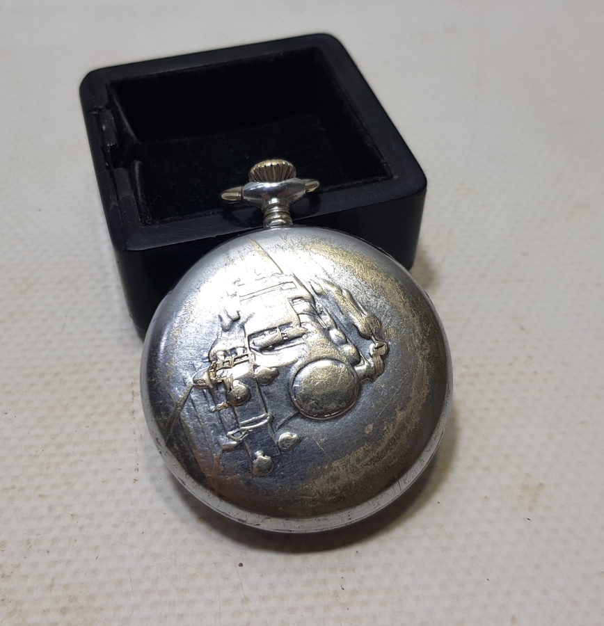 ARLON MARKA NADİR FORMDA KURMALI ANTİKA CEP SAATİ