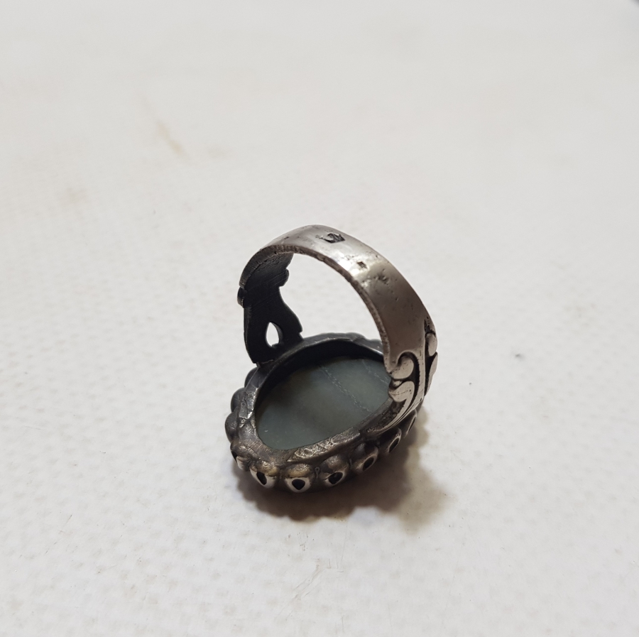 ÜZERİ DUALI ANTİKA YÜZÜK