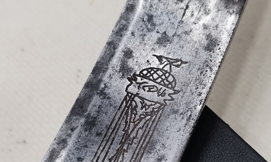 OSMANLI DÖNEMİ ÇOK NADİR İKİ TARAFI BOYDAN BOYA YAZILI EFE YATAĞANI