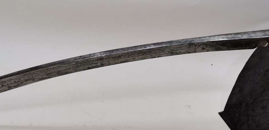 OSMANLI DÖNEMİ ÇOK NADİR İKİ TARAFI BOYDAN BOYA YAZILI EFE YATAĞANI