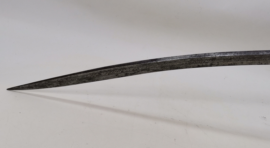 OSMANLI DÖNEMİ ÇOK NADİR İKİ TARAFI BOYDAN BOYA YAZILI EFE YATAĞANI