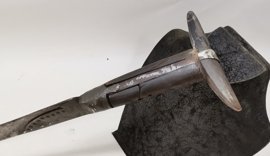 OSMANLI DÖNEMİ ÇOK NADİR İKİ TARAFI BOYDAN BOYA YAZILI EFE YATAĞANI