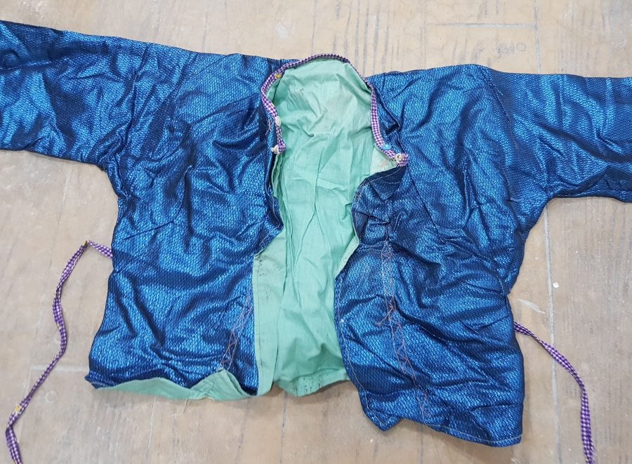 TAHTACI İŞİ ANTİKA ALLI PULLU GELİN CEPKENİ