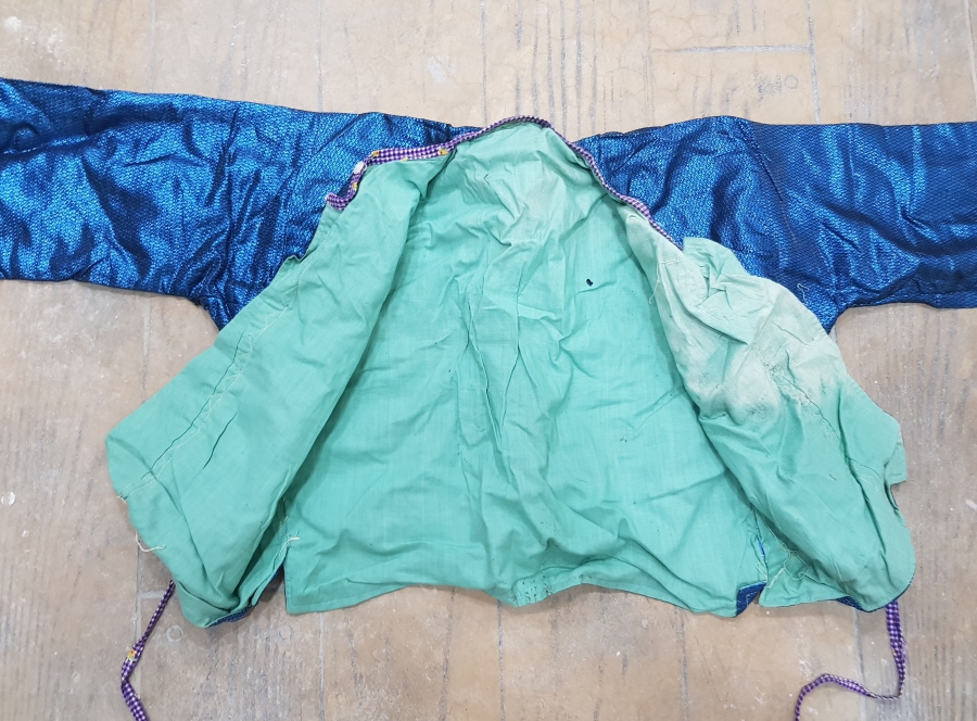 TAHTACI İŞİ ANTİKA ALLI PULLU GELİN CEPKENİ