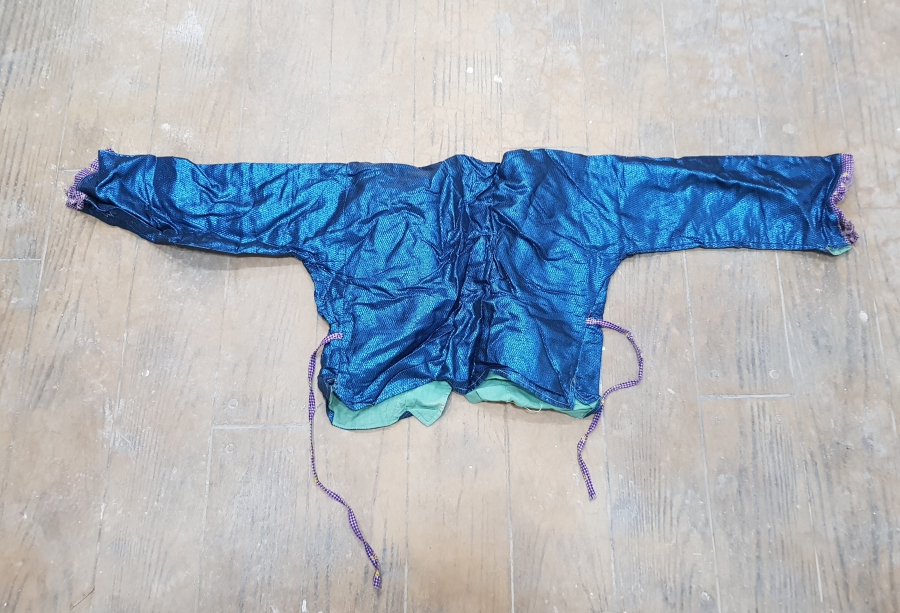 TAHTACI İŞİ ANTİKA ALLI PULLU GELİN CEPKENİ