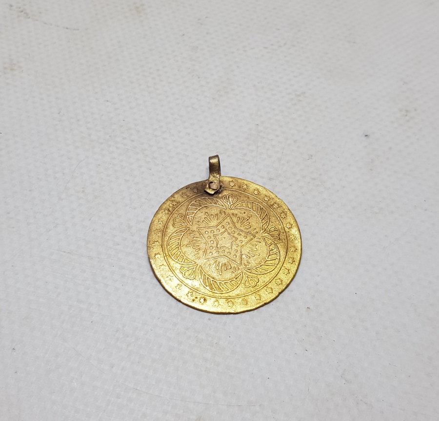 ÜZERİ OSMANLICA YAZILI BÜYÜK BOY NADİR PENEZ