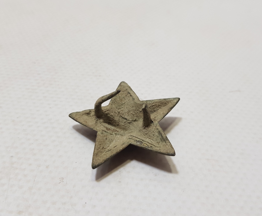 OSMANLI DÖNEMİ ÇOK NADİR HAKİM ŞAPKA YILDIZI - ŞAPKA KOKARTI