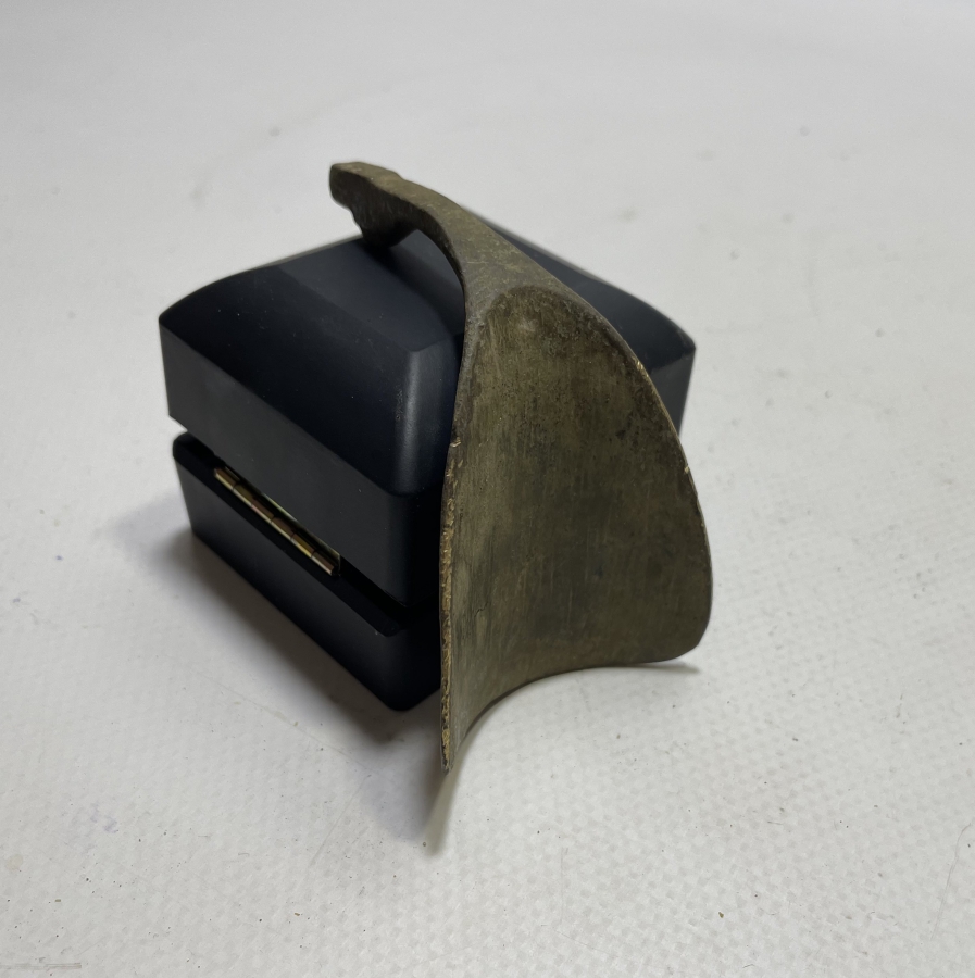 OSMANLI DÖNEMİ BRONZ KERATA - AYAKKABI ÇEKECEĞİ