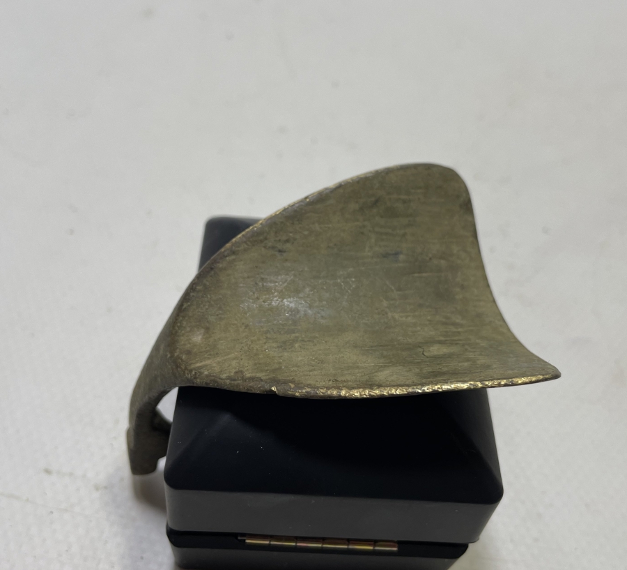 OSMANLI DÖNEMİ BRONZ KERATA - AYAKKABI ÇEKECEĞİ