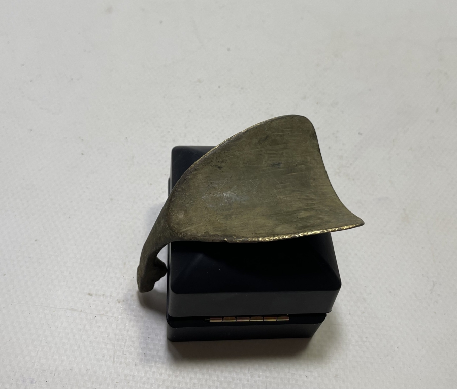 OSMANLI DÖNEMİ BRONZ KERATA - AYAKKABI ÇEKECEĞİ