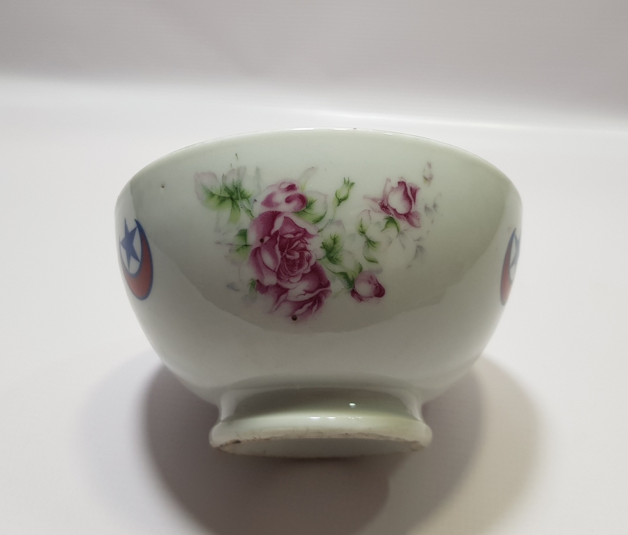 OSMANLI DÖNEMİ AY YILDIZLI KASE