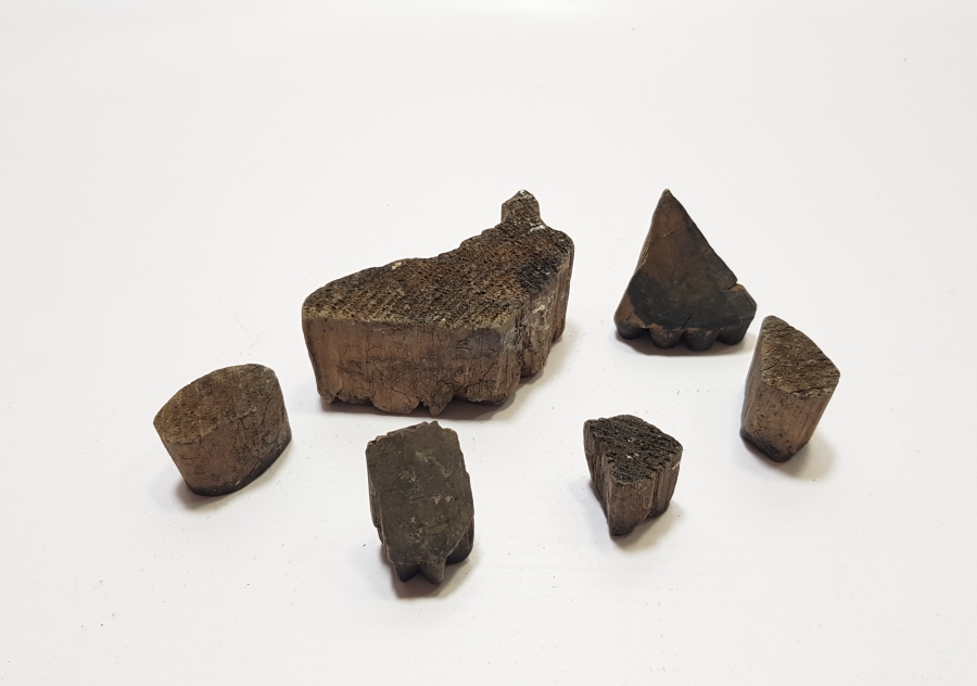 OSMANLI DÖNEMİ EL OYMA 6 ADET TOKAT İŞİ BASKI KALIBI LOTU