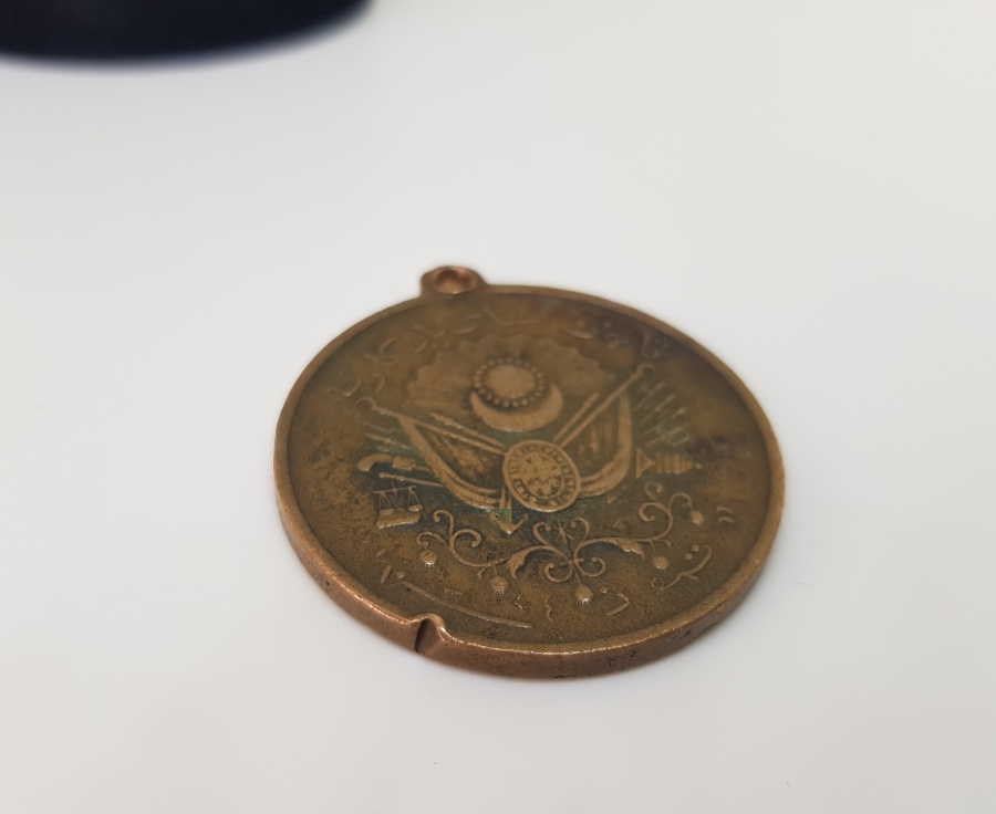 OSMANLI DÖNEMİ YÜKSEK KONDİSYONDA KANUN-İ ESASİ MADALYASI