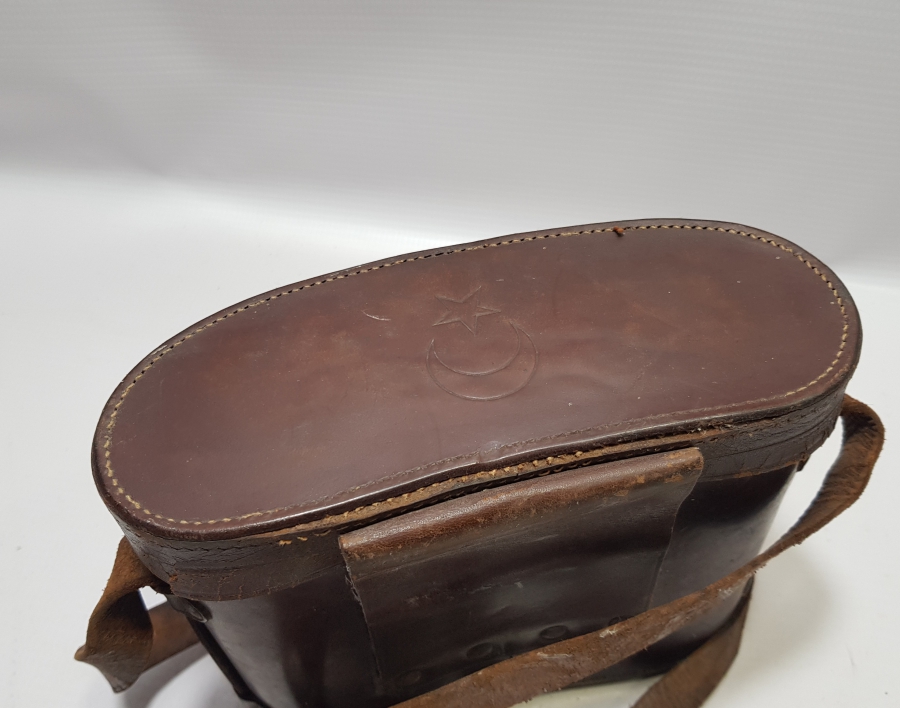 1. DÜNYA SAVAŞI DÖNEMİ ORİJİNAL KILIFINDA OSMANLI SUBAY DÜRBÜNÜ