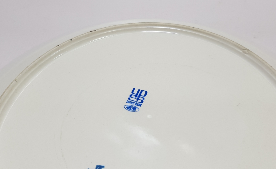 SÜMERBANK YAPIMI ÇOK NADİR ÇİFT DUVAR TABAĞI