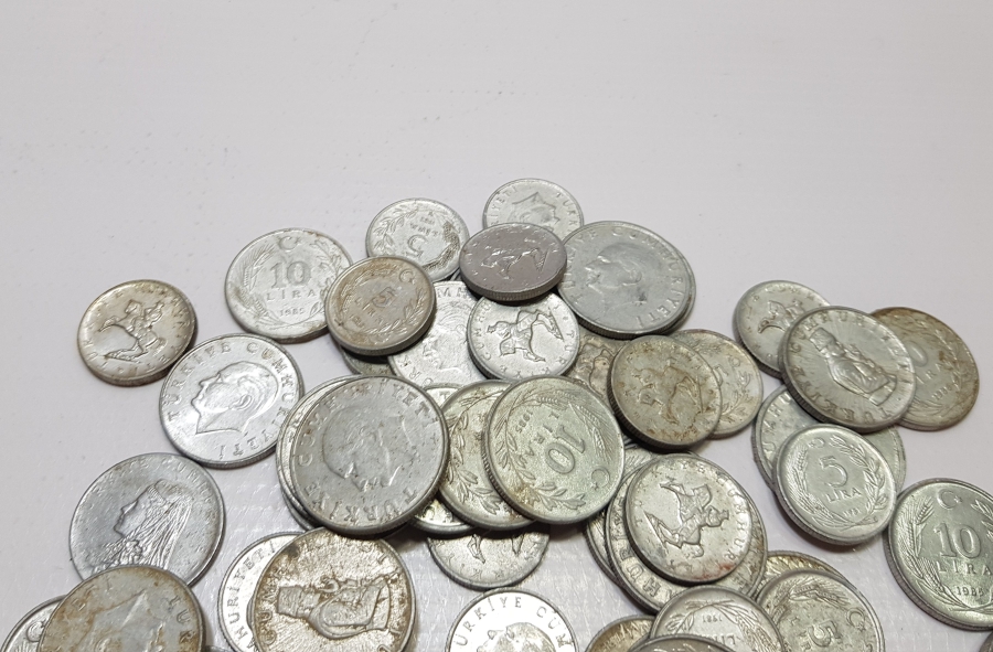 1970-1980LERDEN ANTİKA METAL PARA LOTU