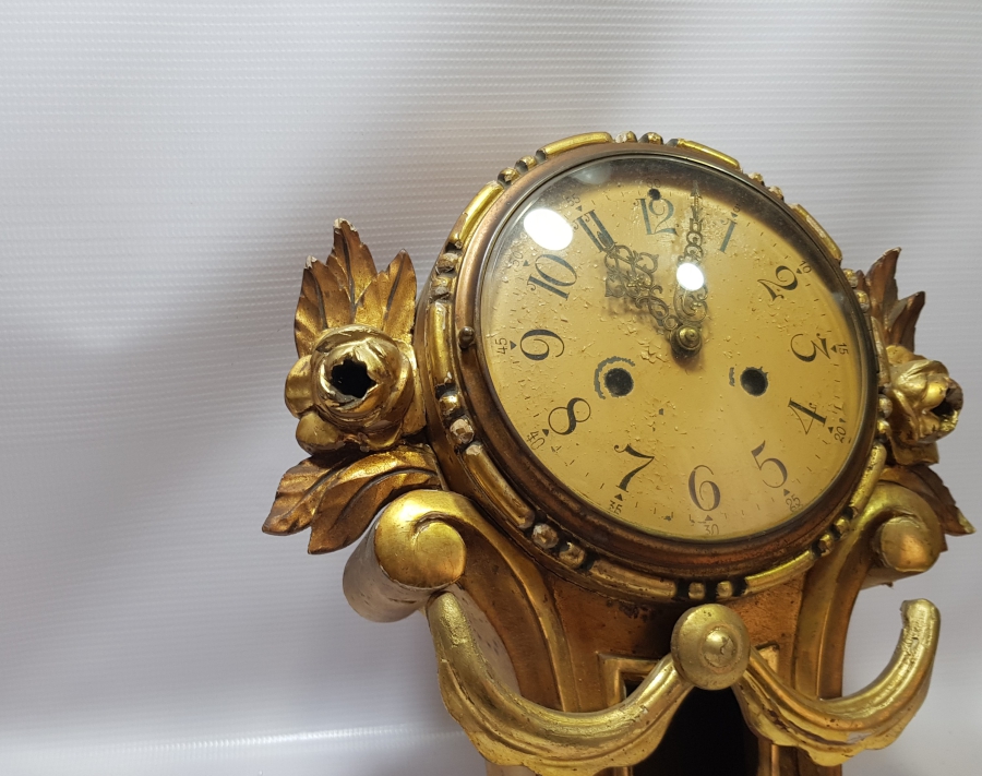 OSMANLI DÖNEMİ ÇOK NADİR EDİRNEKARİ AHŞAP KASA DUVAR SAATİ