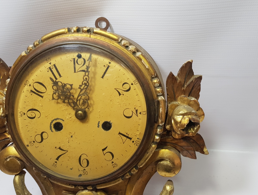 OSMANLI DÖNEMİ ÇOK NADİR EDİRNEKARİ AHŞAP KASA DUVAR SAATİ