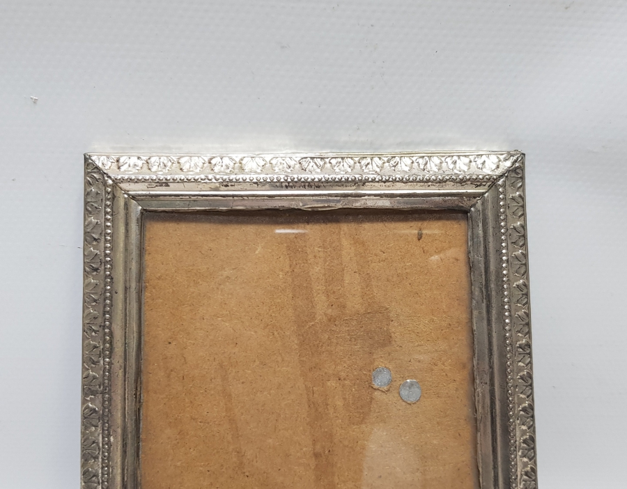 BÜYÜK BOY ANTİKA GÜMÜŞ ÇERÇEVE