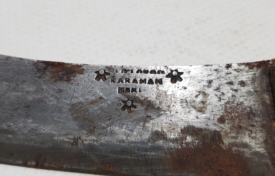 EL YAPIMI ANTİKA SARAÇ BIÇAĞI