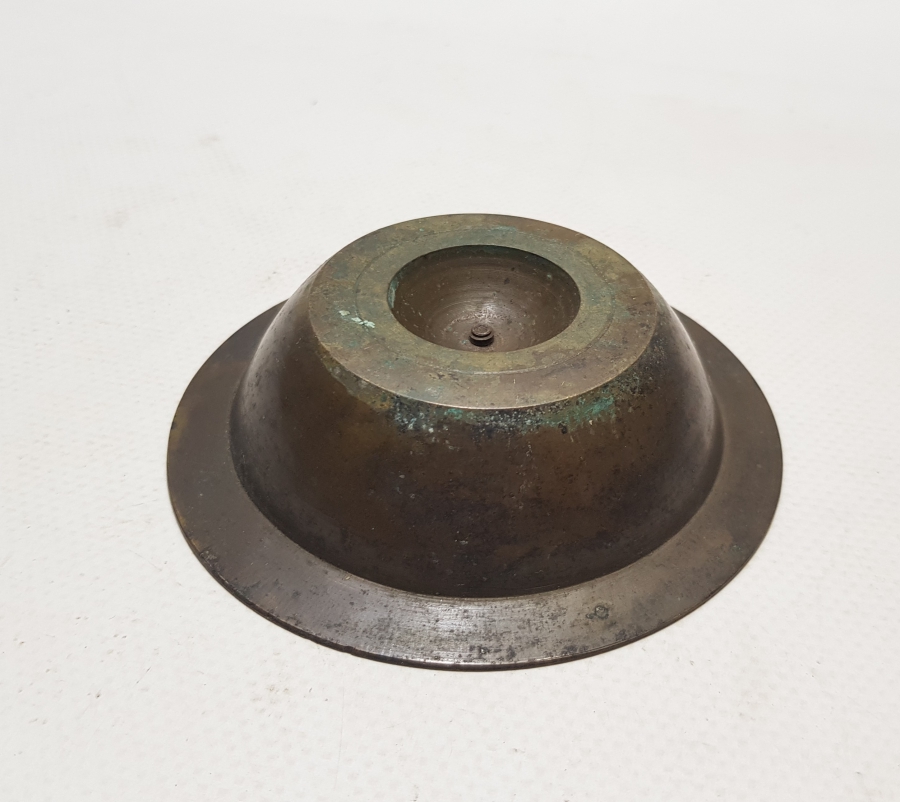 İÇİ AYETLERLE DEKORLU ANTİKA ŞİFA TASI