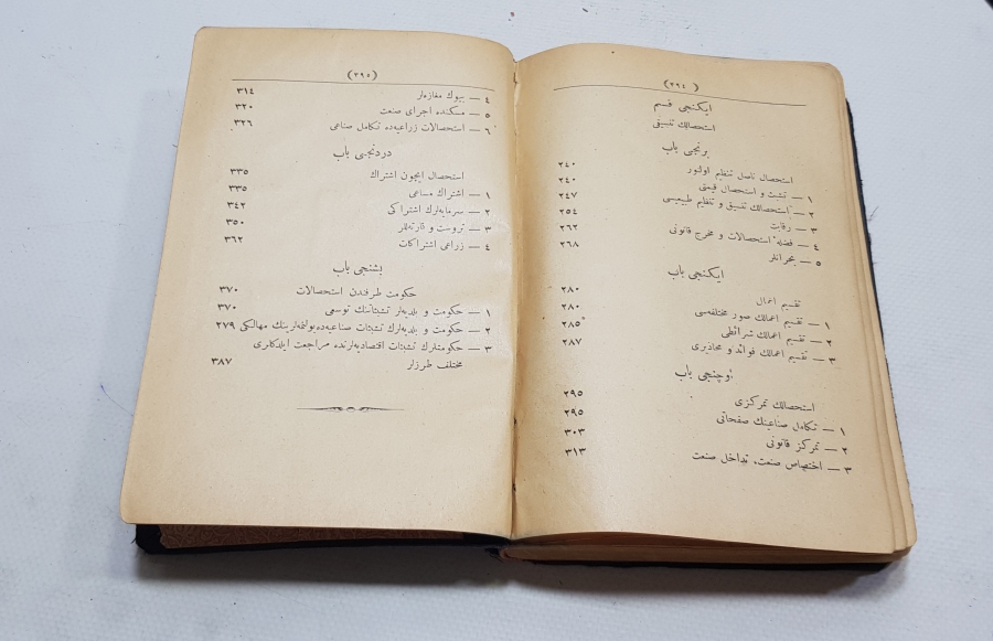 HASAN TAHSİN'İN İKTİSAT İLMİ İSİMLİ KİTABI