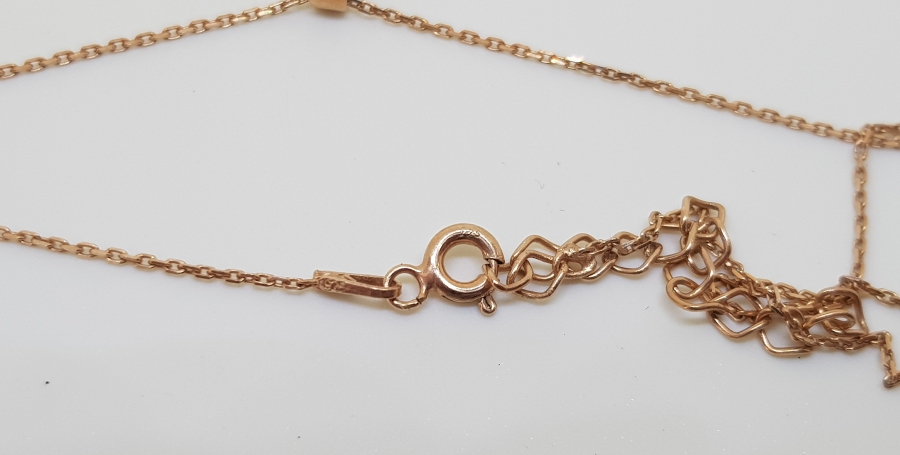 AYDEDE UÇLU ALTIN KAPLAMA AVRUPA YAPIMI GÜMÜŞ KOLYE