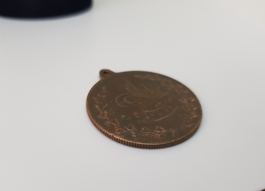 OSMANLI DÖNEMİ YÜKSEK KONDİSYONDA MEŞRUTİYET MADALYASI