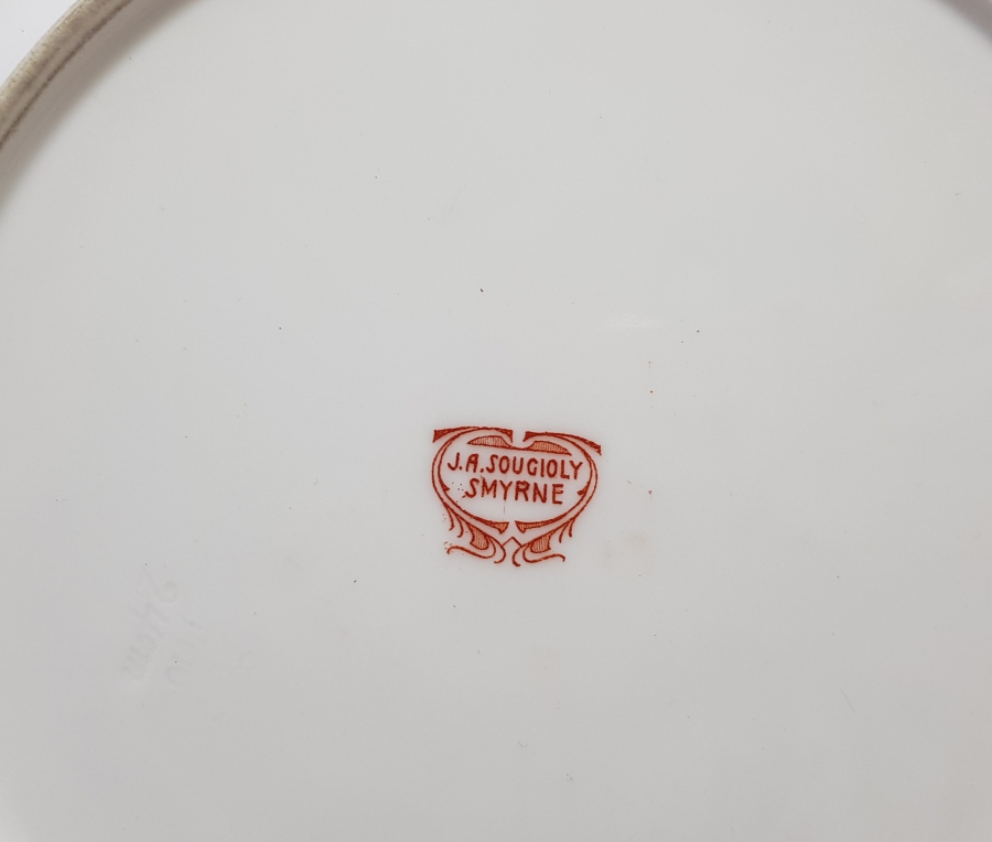 OSMANLI DÖNEMİ İZMİR İŞİ NADİR PORSELEN SUNUMLUK