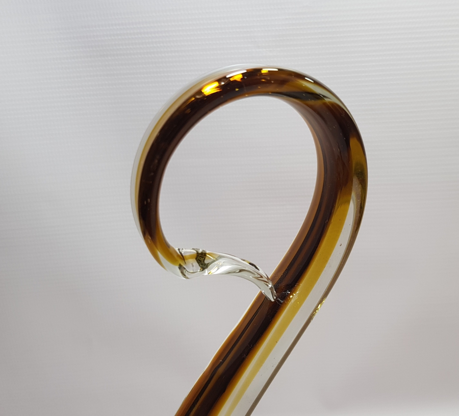 KUĞU FORMUNDA YAPILMIŞ ANTİKA MURANO BÜYÜK BOY LOKUMLUK