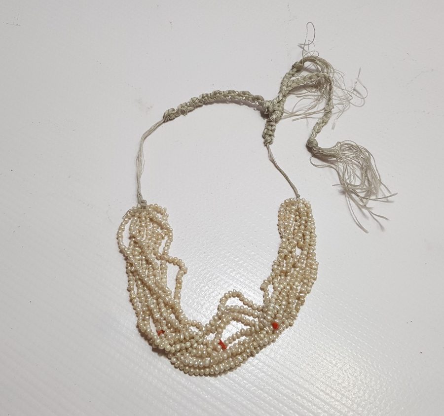 OSMANLI DÖNEMİ MERCANLI KUM İNCİ GERDANLIK