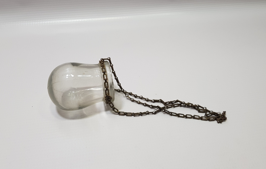 OSMANLI DÖNEMİ ÇOK NADİR EL YAPIMI AŞIK ZİNCİRLİ TEKKE KANDİLİ