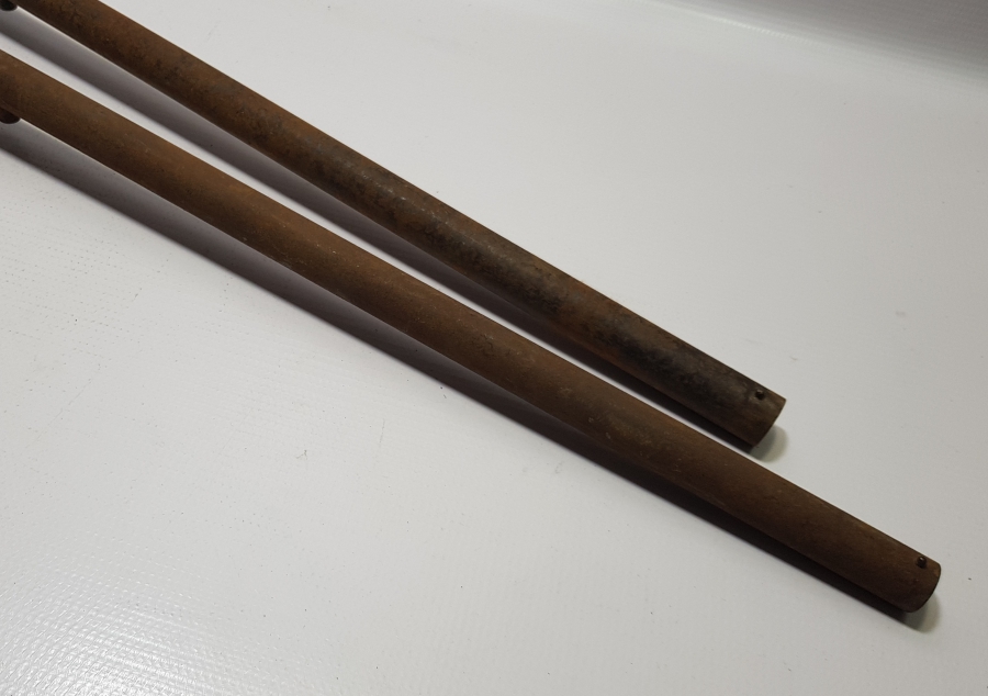 İKİ ADET ANTİKA TÜFEK NAMLUSU