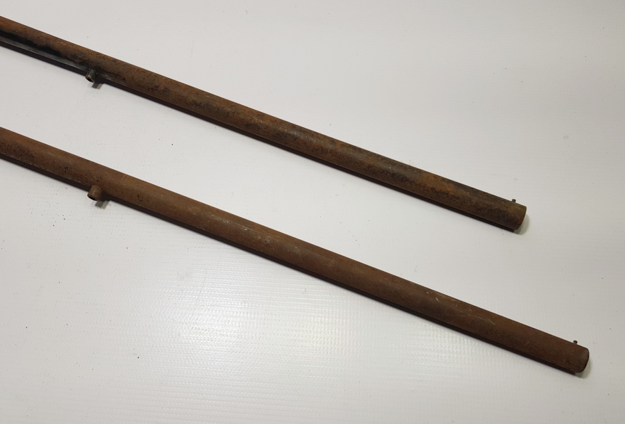 İKİ ADET ANTİKA TÜFEK NAMLUSU