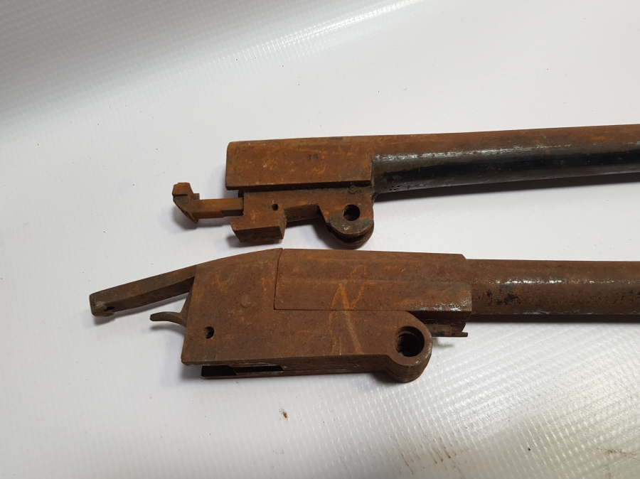 İKİ ADET ANTİKA TÜFEK NAMLUSU