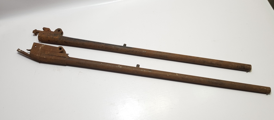 İKİ ADET ANTİKA TÜFEK NAMLUSU