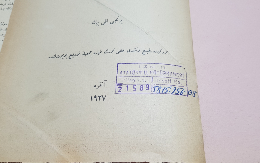 1927 TARİHLİ OSMANLICA NUTUK