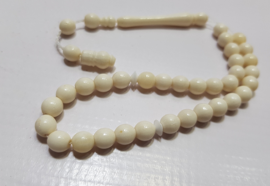 ÖZEL YAPIM 33LÜ KEMİK TESPİH