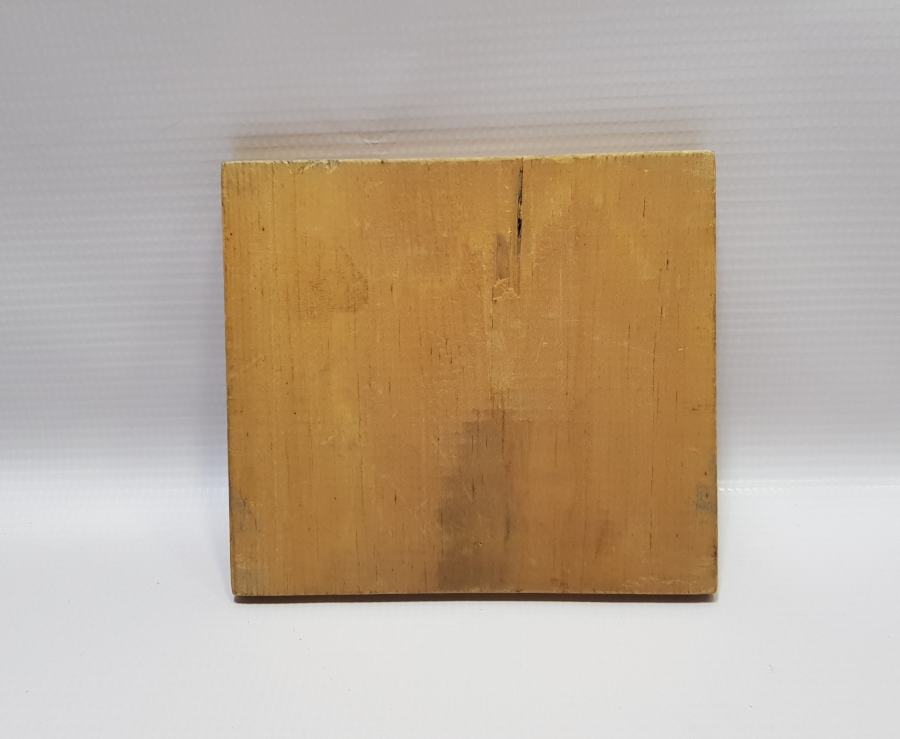 EL OYMA İŞÇİLİKLİ ANTİKA AHŞAP TAVAN GÖBEĞİ PARÇASI