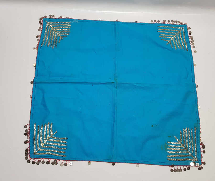 OSMANLI DÖNEMİ TEL KIRMA İŞÇİLİKLİ SÖZ MENDİLİ