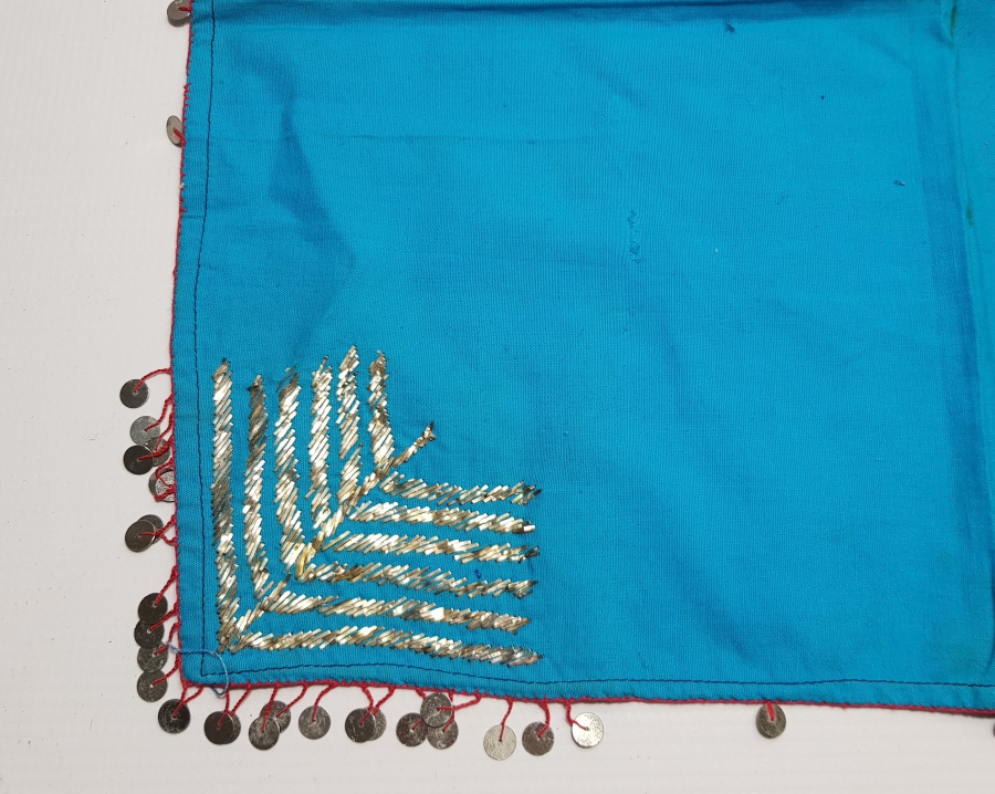 OSMANLI DÖNEMİ TEL KIRMA İŞÇİLİKLİ SÖZ MENDİLİ