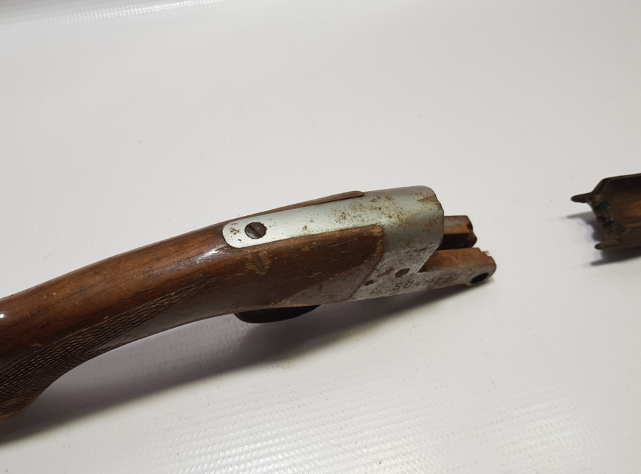 ANTİKA YERLİ YAPIM TÜFEK PARÇALARI