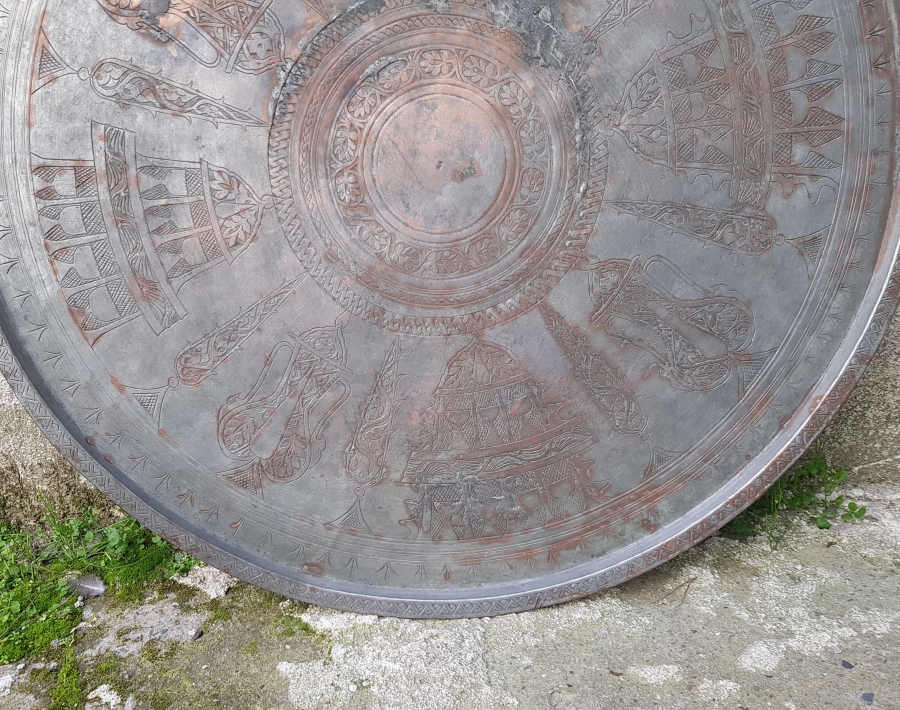 OSMANLI DÖNEMİ DEV BOYDA BOSNA İŞİ SİNİ