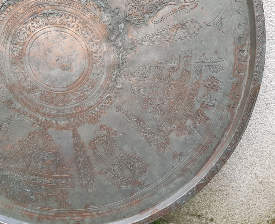 OSMANLI DÖNEMİ DEV BOYDA BOSNA İŞİ SİNİ