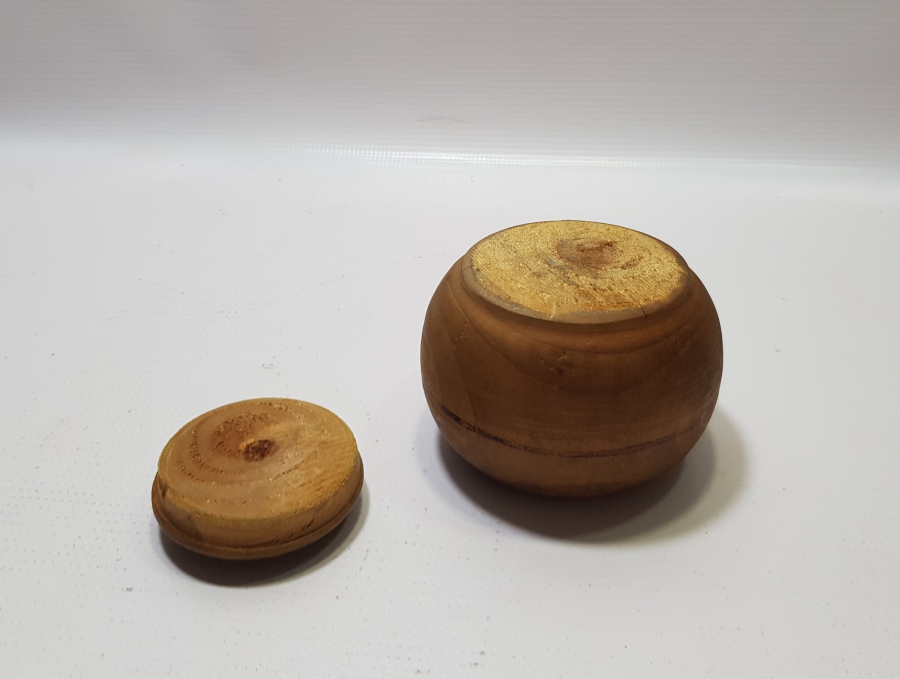 OSMANLI DÖNEMİ AHŞAP KAPAKLI KAHVE KUTUSU