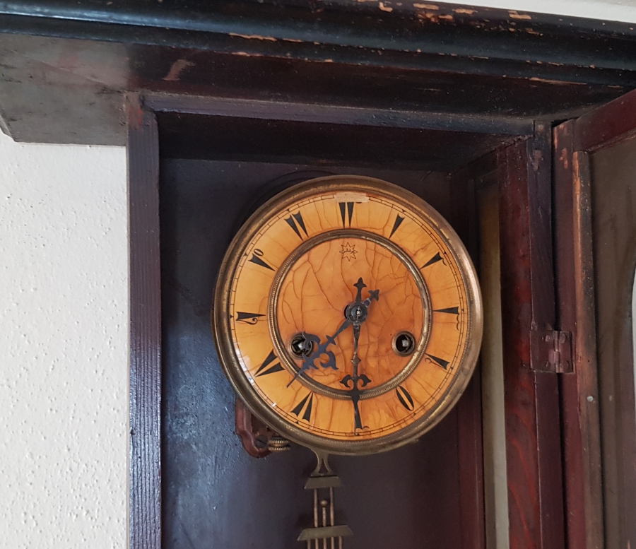 KADRANI OSMANLICA YAZILI OSMANLI DÖNEMİ BÜYÜK BOY DUVAR SAATİ