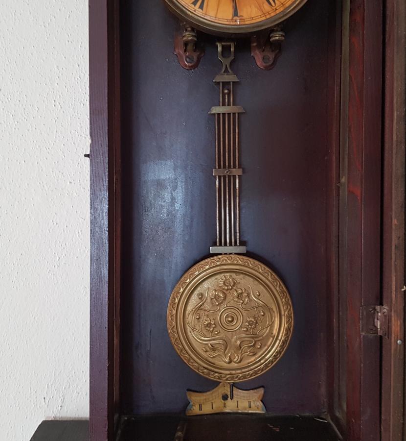 KADRANI OSMANLICA YAZILI OSMANLI DÖNEMİ BÜYÜK BOY DUVAR SAATİ