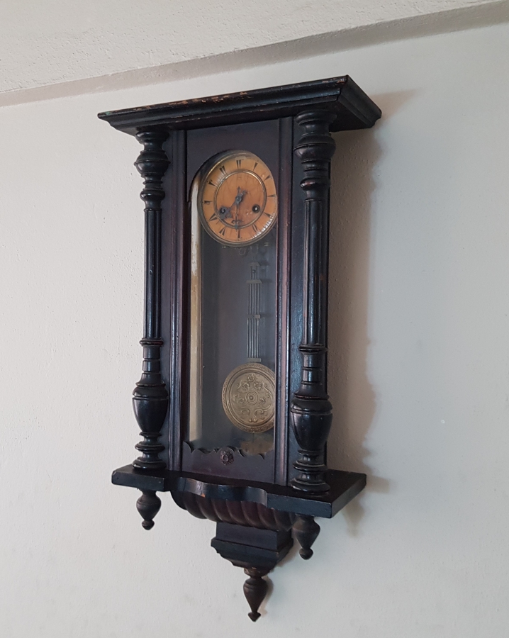 KADRANI OSMANLICA YAZILI OSMANLI DÖNEMİ BÜYÜK BOY DUVAR SAATİ