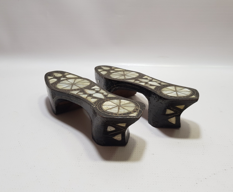 OSMANLI DÖNEMİ SEDEF ÇAKMA İŞÇİLİKLİ AFYON İŞİ NALIN - TAKUNYA