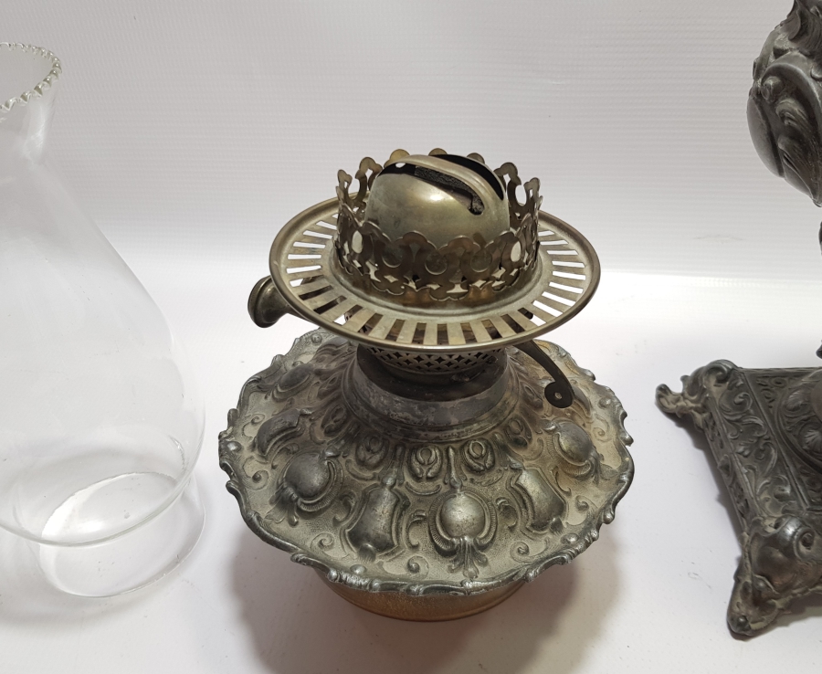 KABARTMA İŞÇİLİKLİ OSMANLI DÖNEMİ BÜYÜK BOY GAZ LAMBASI